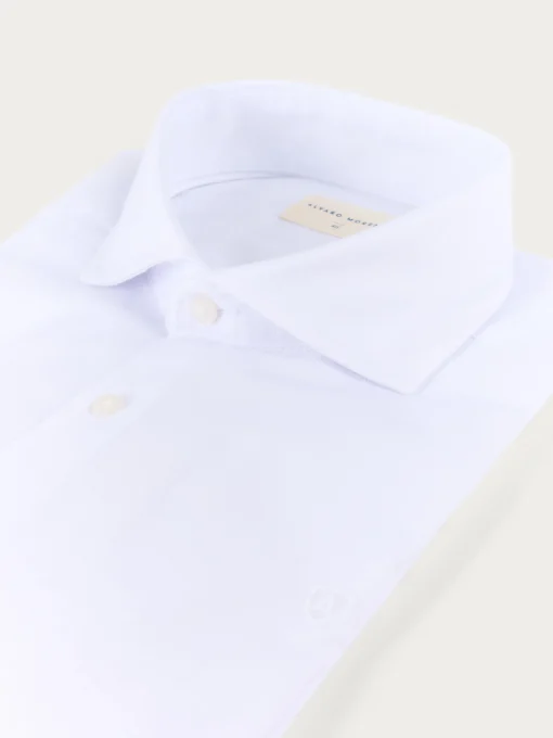 CAMISA VESTIR DOBBY BLANCO