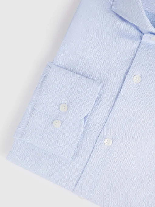 CAMISA VESTIR ESTRUCTURA CELESTE