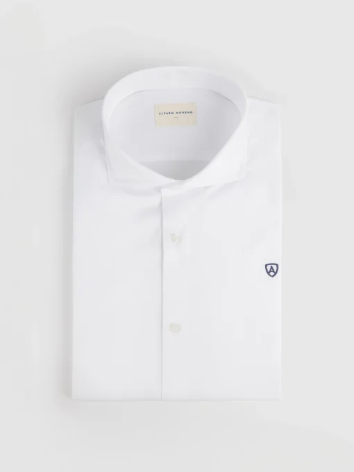 CAMISA VESTIR TWILL BLANCO