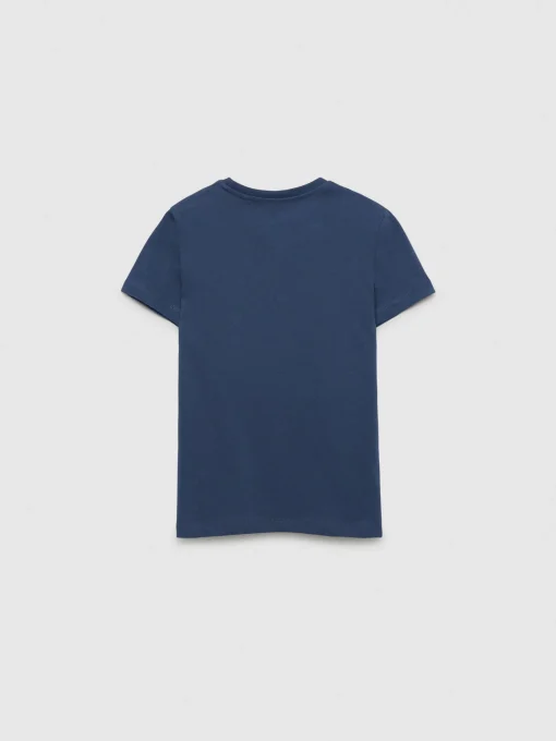 CAMISETA BASIC KIDS AZUL