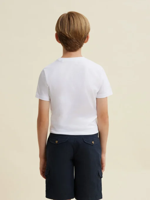 CAMISETA BASIC KIDS BLANCO