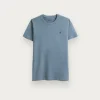 CAMISETA BASICA KIDS CELESTE