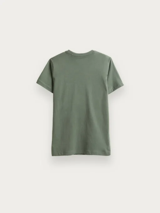 CAMISETA BASICA KIDS VERDE