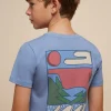 CAMISETA EXPEDITION KIDS AZUL