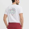 CAMISETA FESTIVAL BLANCO