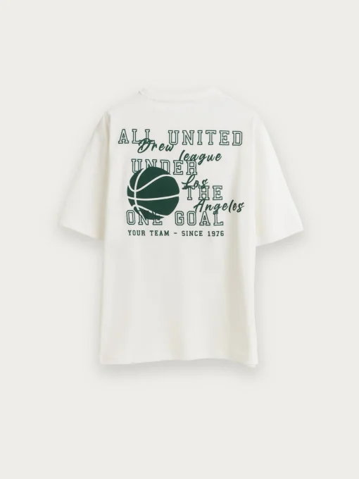 CAMISETA GOAL BLANCO