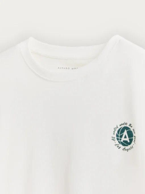 CAMISETA GOAL BLANCO