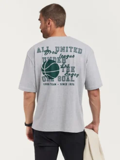 CAMISETA GOAL GRIS