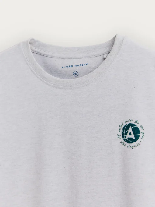 CAMISETA GOAL GRIS