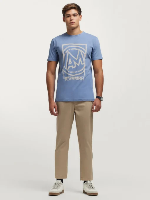 CAMISETA LOGO AZUL