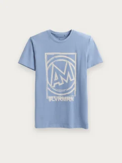 CAMISETA LOGO AZUL
