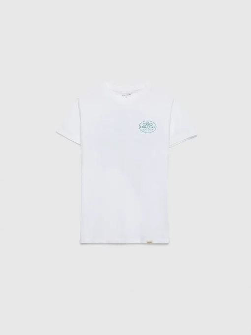 CAMISETA LONGBOARD KIDS BLANCO