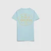 CAMISETA LONGBOARD KIDS VERDE AGUA