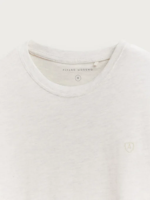 CAMISETA MELANGE CRUDO