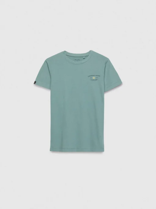 CAMISETA MOTOR KIDS VERDE