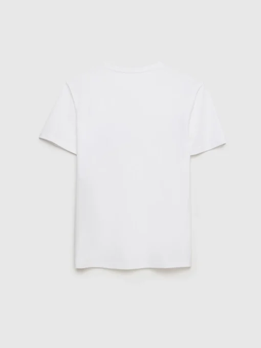 CAMISETA MOTORCYCLE BLANCO