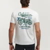 CAMISETA ROAD BLANCO