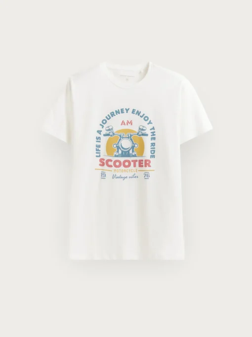 CAMISETA SCOOTER BLANCO