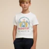 CAMISETA SCOOTER KIDS BLANCO
