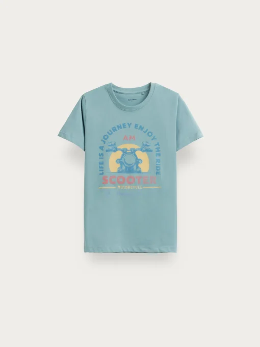 CAMISETA SCOOTER KIDS VERDE
