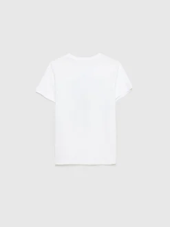 CAMISETA SKATEBOARD KIDS BLANCO