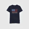 CAMISETA USA KIDS AZUL MARINO
