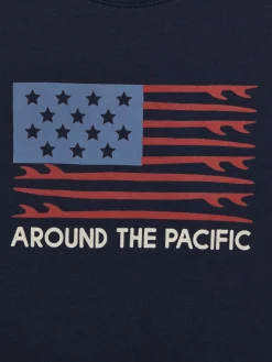 CAMISETA USA KIDS AZUL MARINO