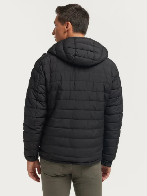 CAZADORA RATCHED REVERSIBLE AZUL MARINO | MARRÓN