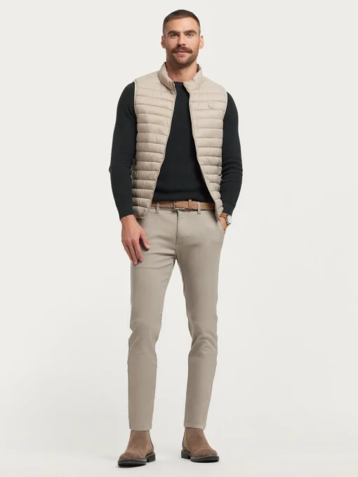 CHALECO NIRO BEIGE