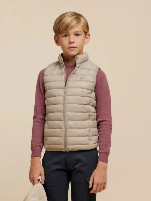 CHALECO NIRO KIDS BEIGE
