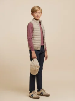 CHALECO NIRO KIDS BEIGE