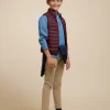 CHALECO NIRO KIDS BURDEOS