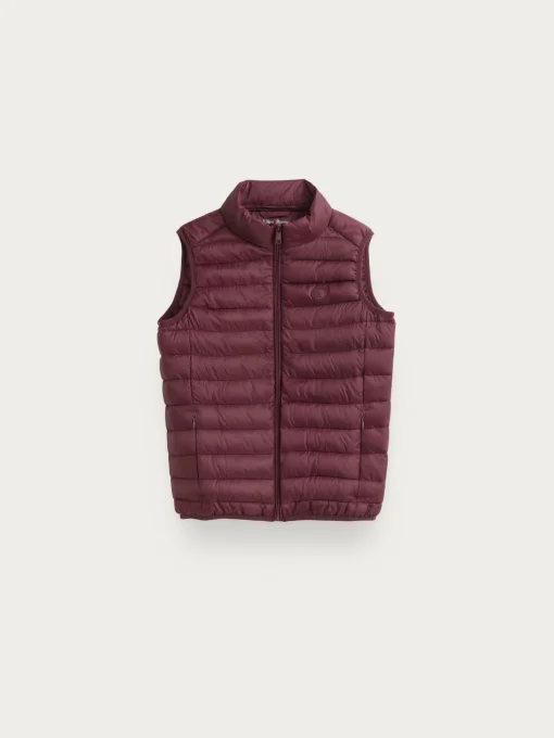 CHALECO NIRO KIDS BURDEOS