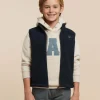 CHALECO SIERRA KIDS AZUL MARINO