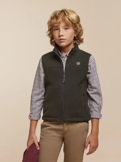 CHALECO SIERRA KIDS VERDE