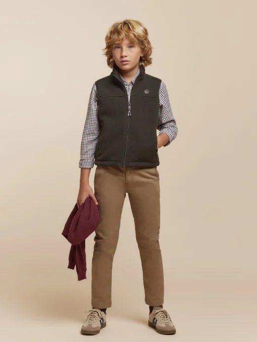 CHALECO SIERRA KIDS VERDE