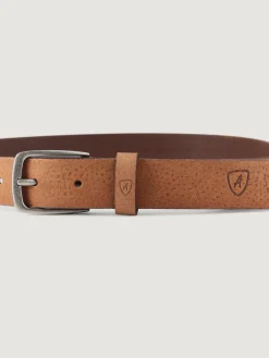 CINTURON LOGO KIDS CAMEL