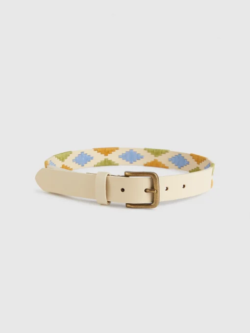 CINTURON PAMPA KIDS BLANCO