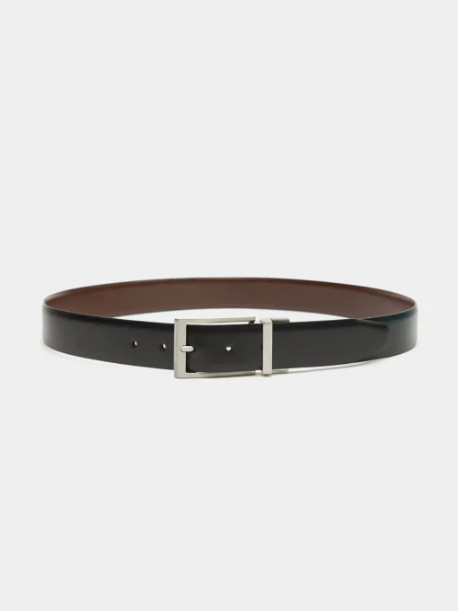 CINTURON REVERSIBLE SKIN NEGRO