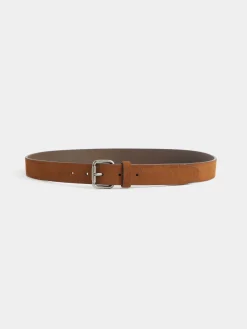 CINTURON SUEDE CAMEL