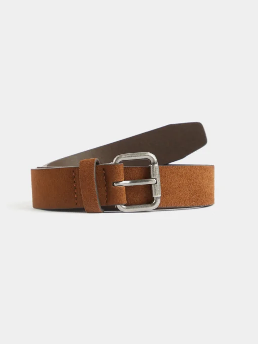 CINTURON SUEDE CAMEL
