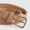 CINTURON TRENZADO SERRAJE BEIGE