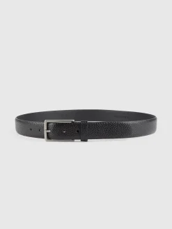 CINTURON VESTIR LEATHER NEGRO