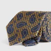 CORBATA JACQUARD MF AMARILLO