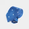 CORBATA JACQUARD MF AZUL