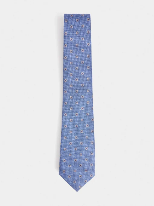 CORBATA JACQUARD MF AZUL