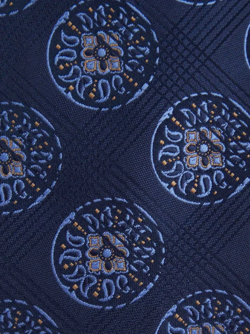 CORBATA JACQUARD MF AZUL