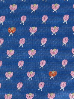 CORBATA JACQUARD MF AZUL