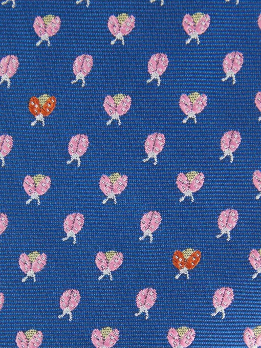 CORBATA JACQUARD MF AZUL