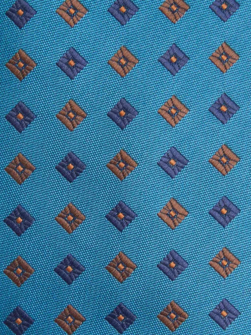 CORBATA JACQUARD MF AZUL